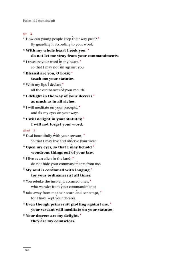 Psalms for All Seasons: a complete Psalter for worship page 764