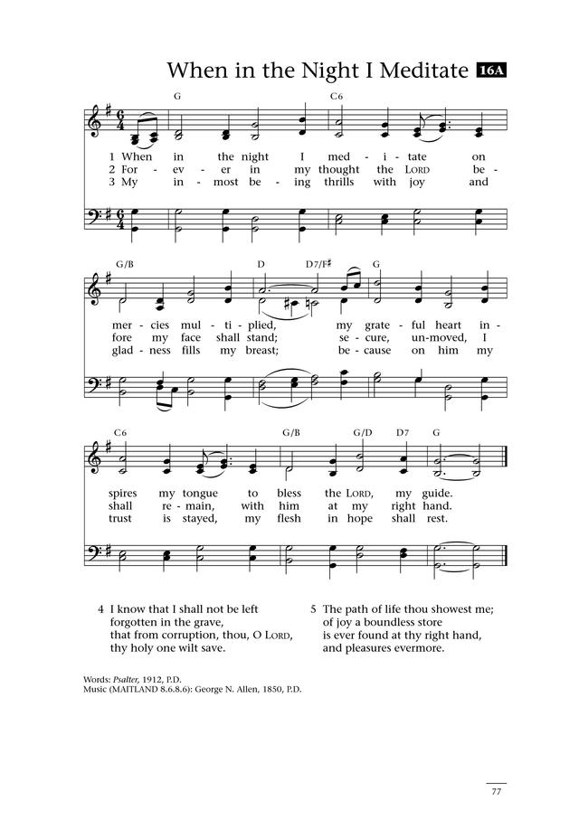 Psalms for All Seasons: a complete Psalter for worship page 77