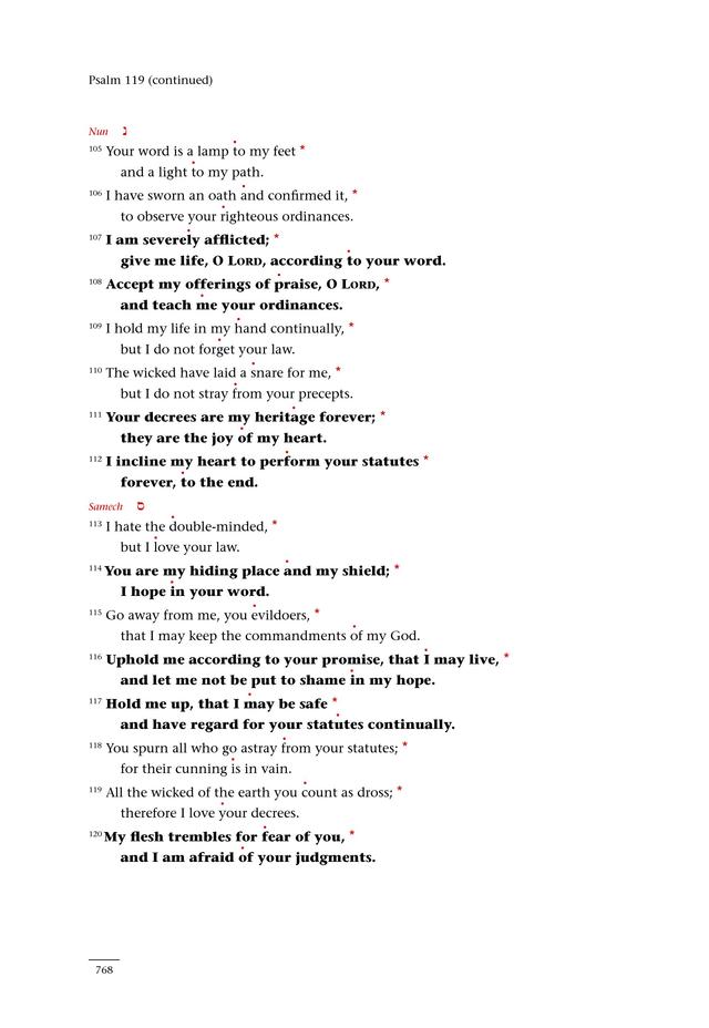 Psalms for All Seasons: a complete Psalter for worship page 770