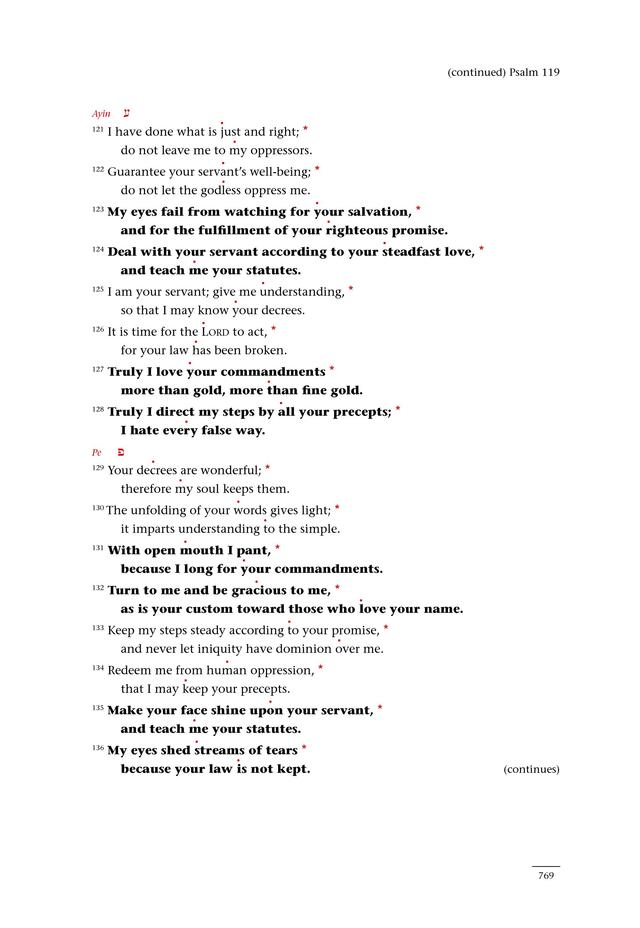 Psalms for All Seasons: a complete Psalter for worship page 771