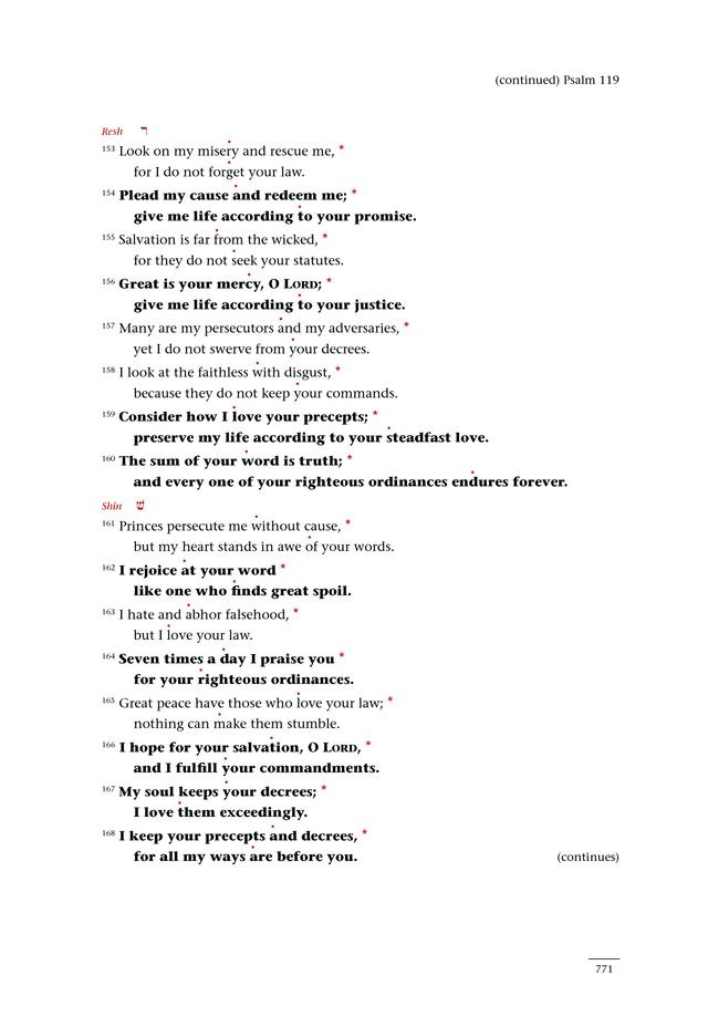 Psalms for All Seasons: a complete Psalter for worship page 773