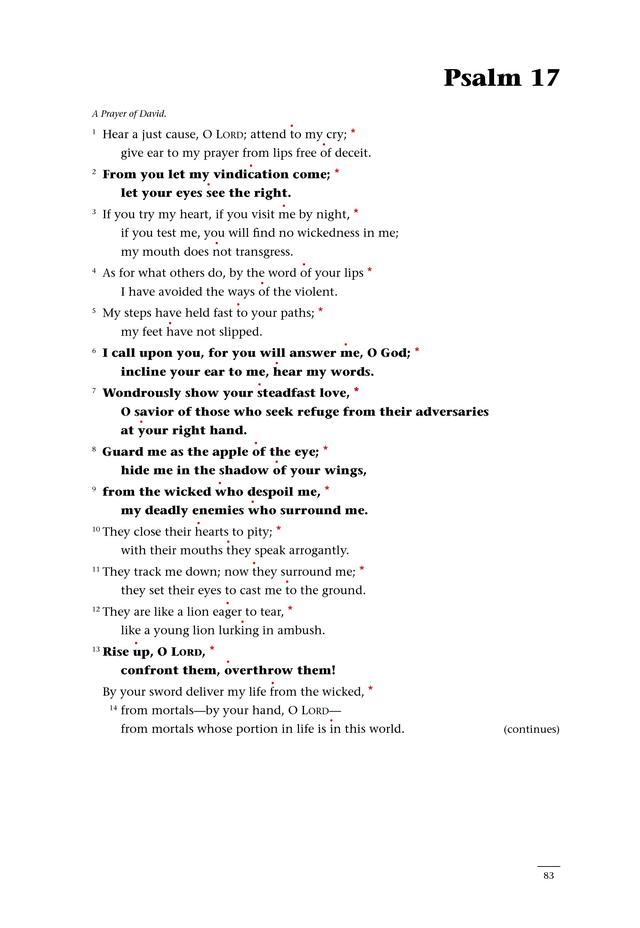 Psalms for All Seasons: a complete Psalter for worship page 83