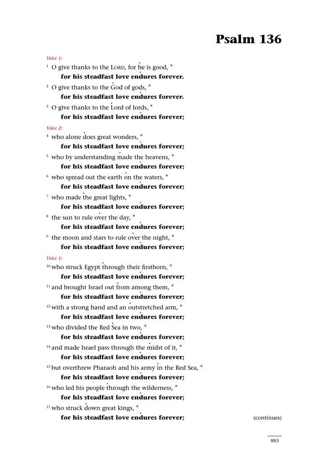Psalms for All Seasons: a complete Psalter for worship page 885