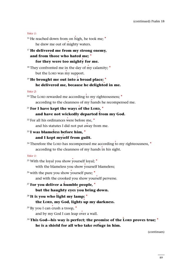 Psalms for All Seasons: a complete Psalter for worship page 89