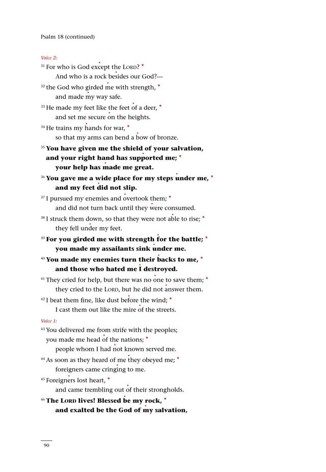 Psalms for All Seasons: a complete Psalter for worship page 90