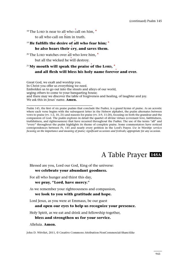 Psalms for All Seasons: a complete Psalter for worship page 945