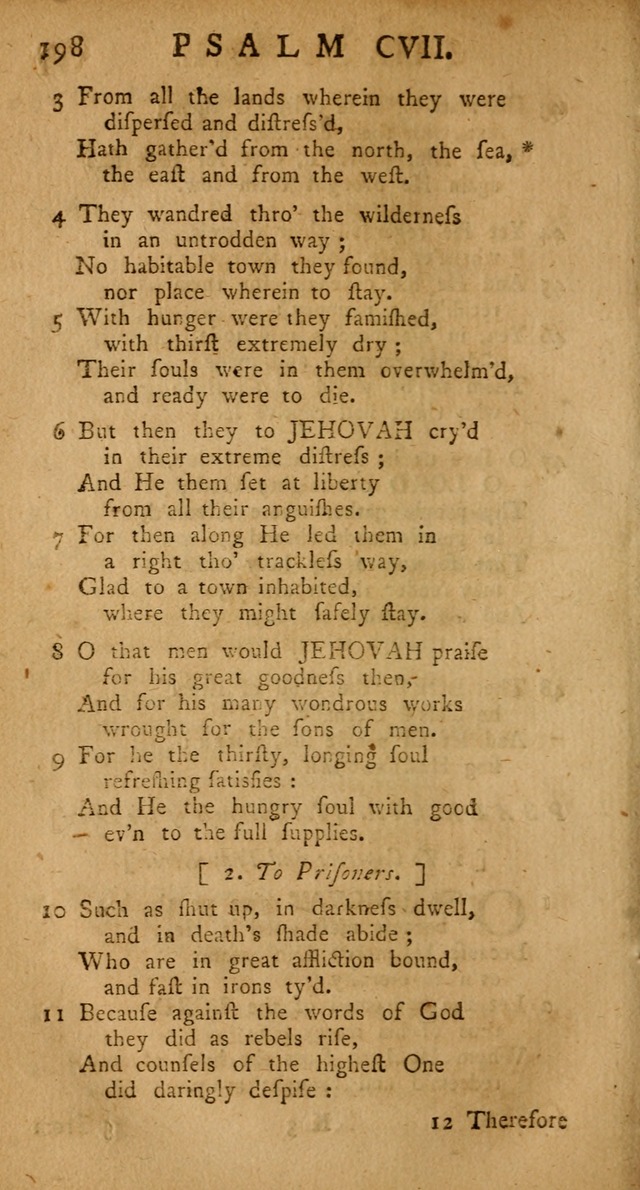 The Psalms Hymns and Spiritual Songs of the Old and New Testament, faithfully translated into English Metre: being the New-England Psalm-Book, revised and improved... (2nd ed.) page 198