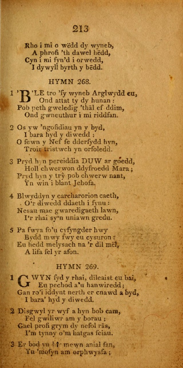 Pigion o Hymnau page 215