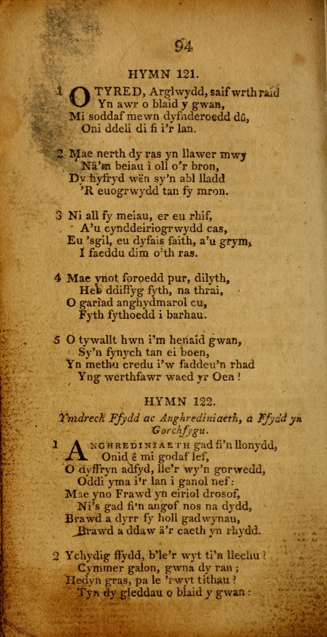 Pigion o Hymnau page 94