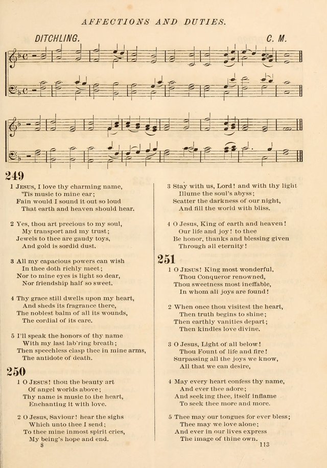 The Presbyterian Hymnal page 113