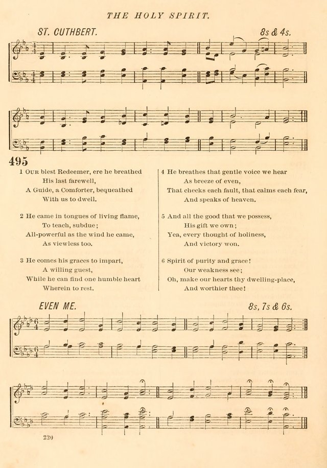 The Presbyterian Hymnal page 220