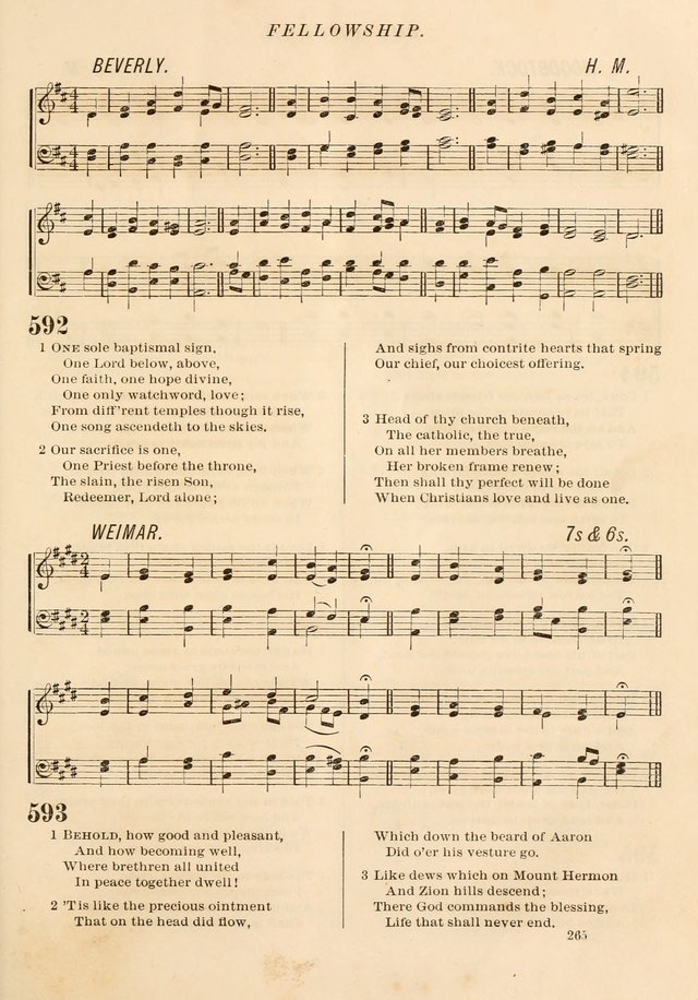 The Presbyterian Hymnal page 265