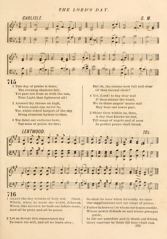 The Presbyterian Hymnal page 319