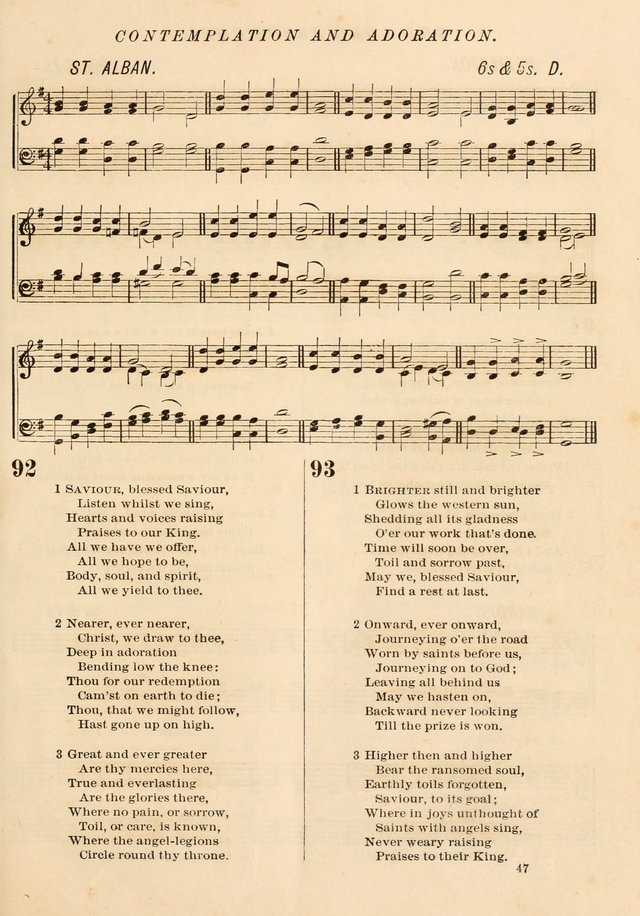 The Presbyterian Hymnal page 47