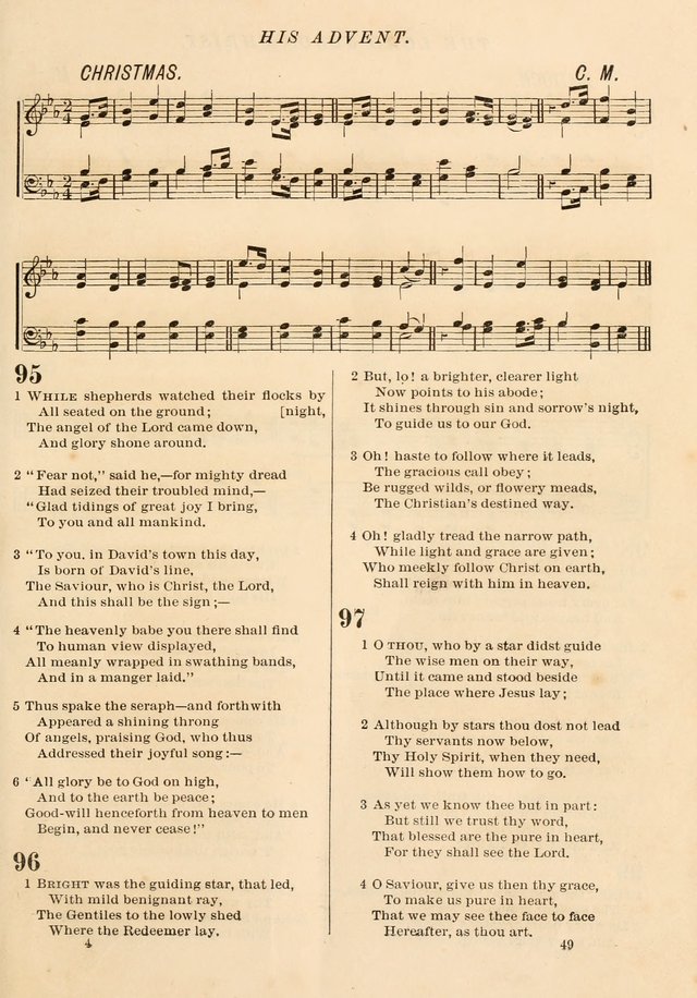 The Presbyterian Hymnal page 49