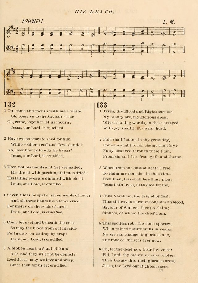 The Presbyterian Hymnal page 67