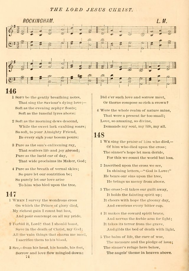 The Presbyterian Hymnal page 74
