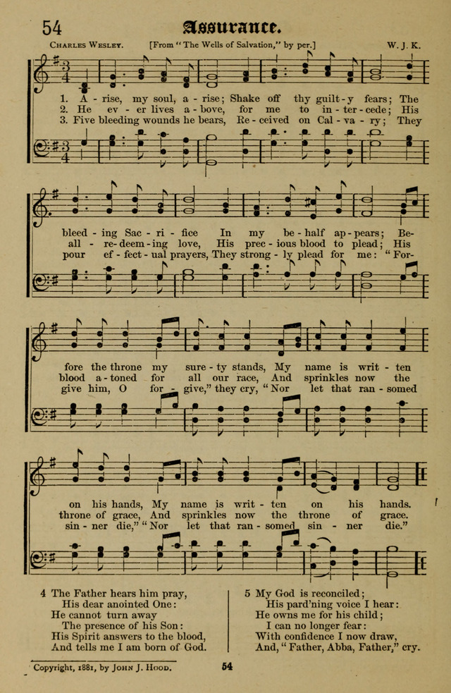 Precious Hymns for Times of Refreshing and Revival page 52