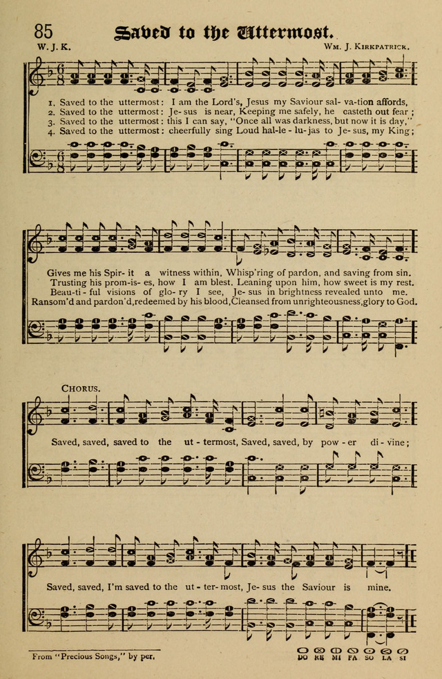 Precious Hymns for Times of Refreshing and Revival page 83
