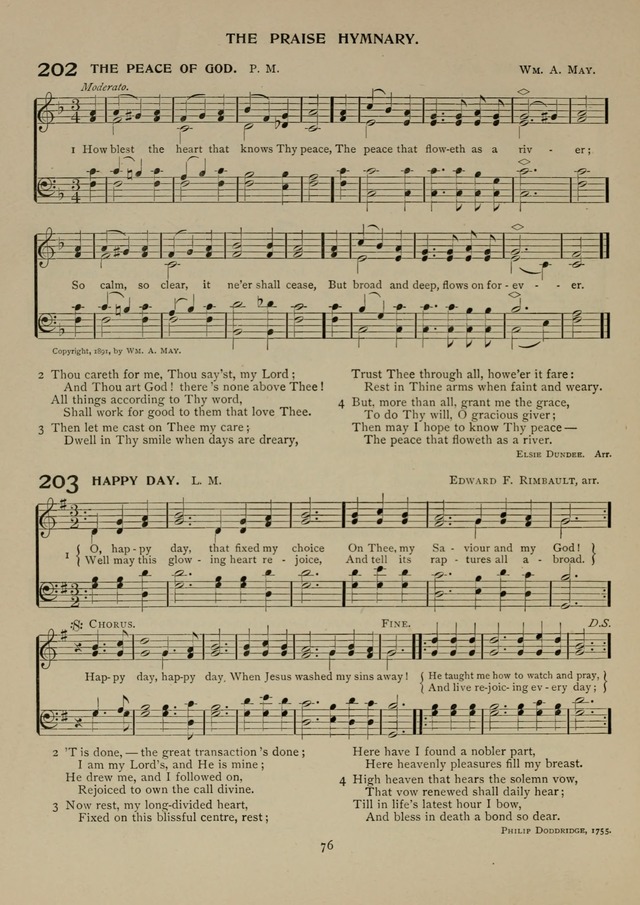 The Praise Hymnary: a collection of sacred song page 71