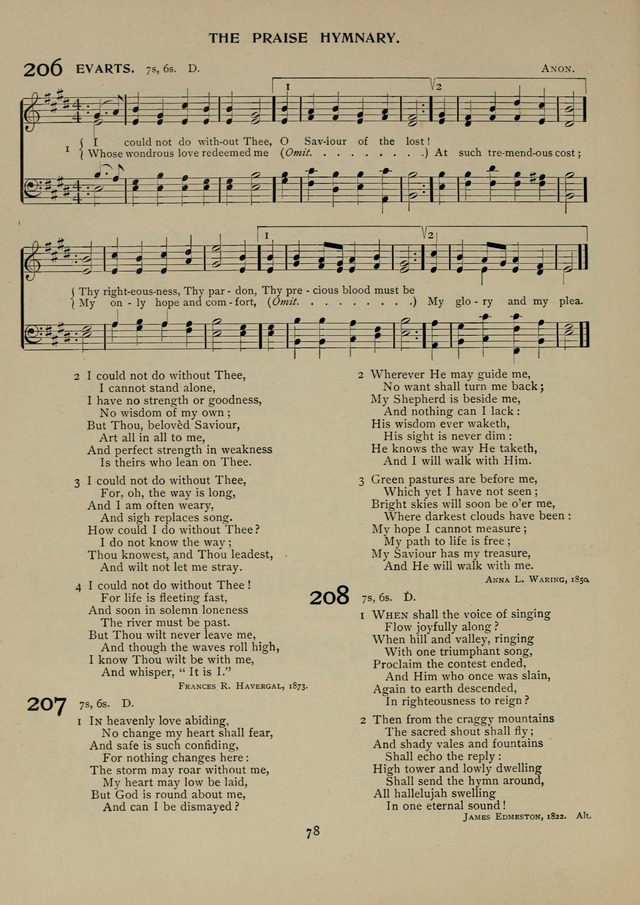 The Praise Hymnary: a collection of sacred song page 73