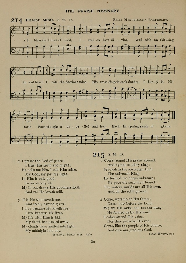 The Praise Hymnary: a collection of sacred song page 75