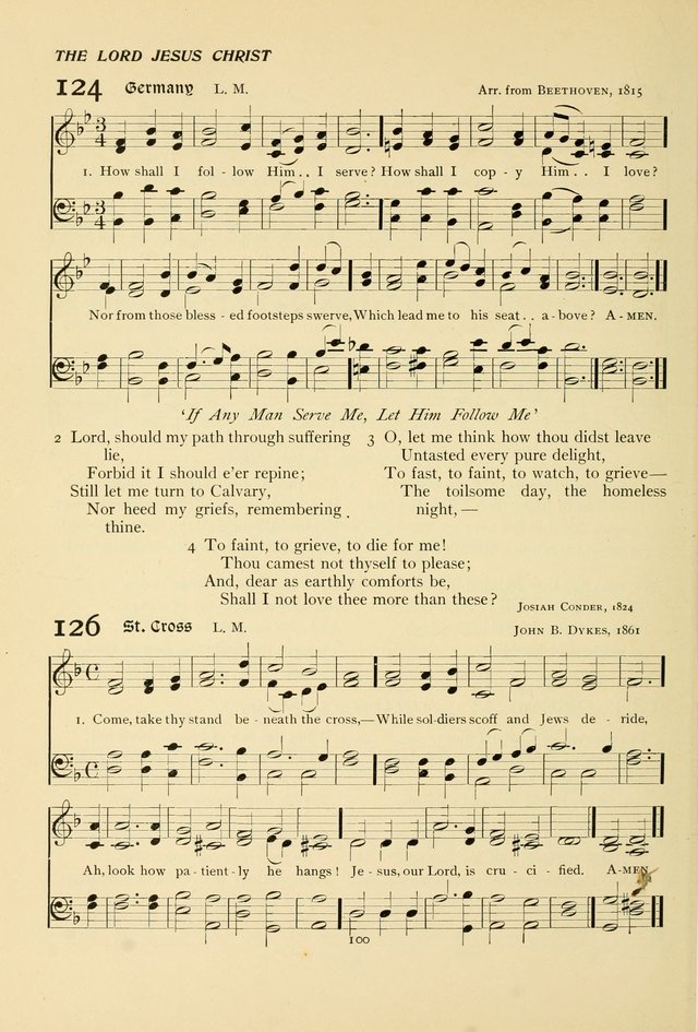 The Pilgrim Hymnal page 100