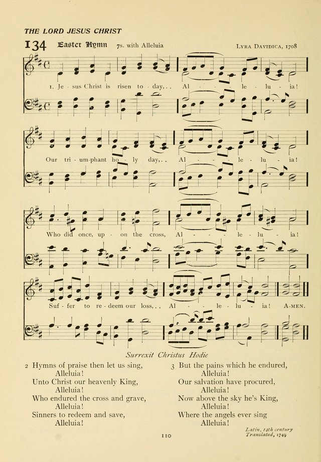 The Pilgrim Hymnal page 110