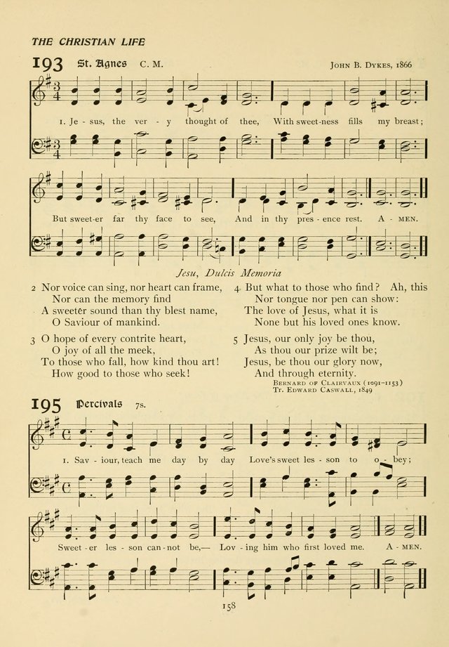 The Pilgrim Hymnal page 158