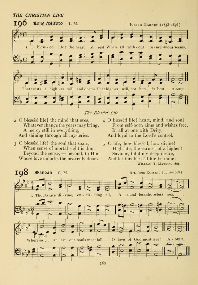 The Pilgrim Hymnal page 160