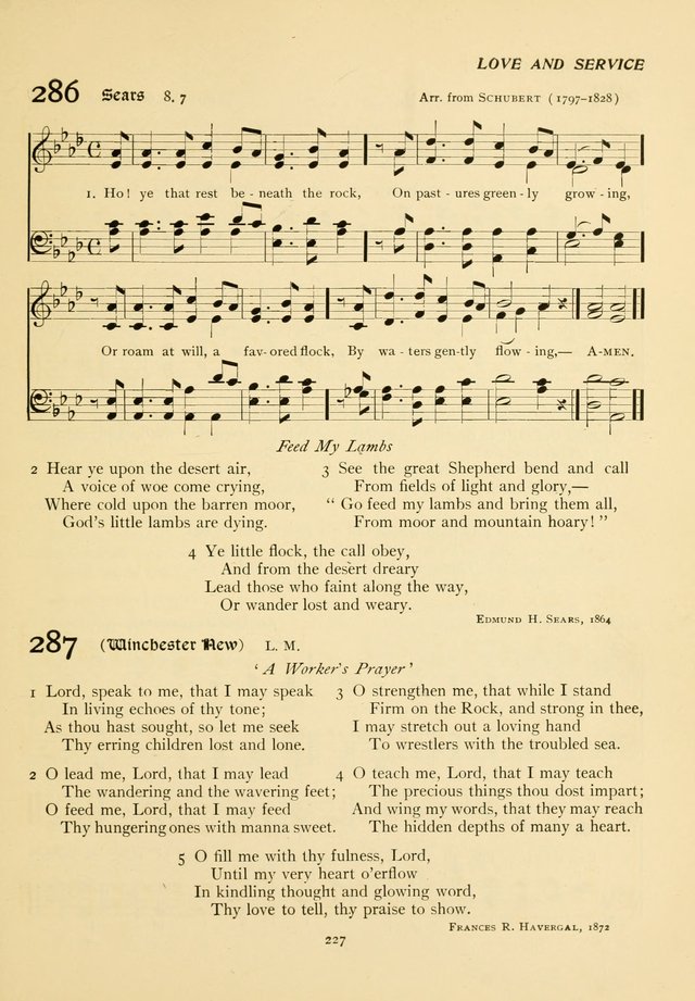 The Pilgrim Hymnal page 227