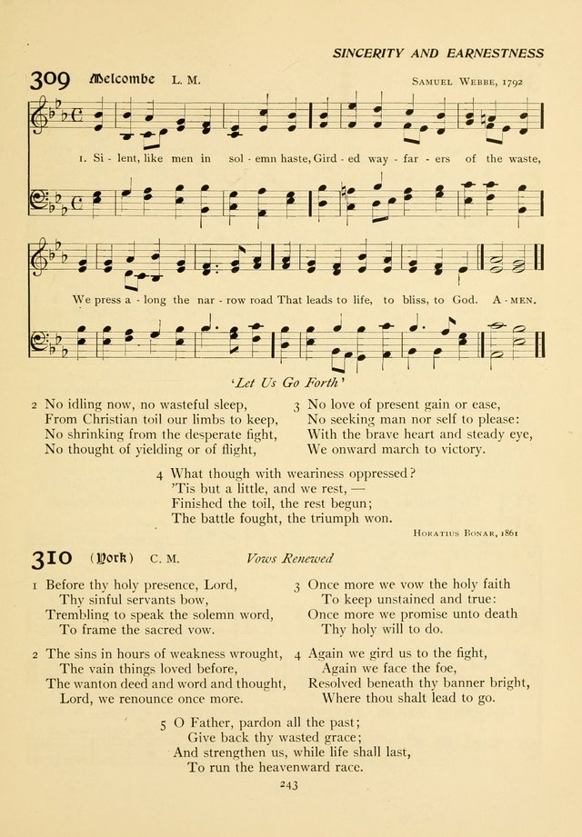 The Pilgrim Hymnal page 243