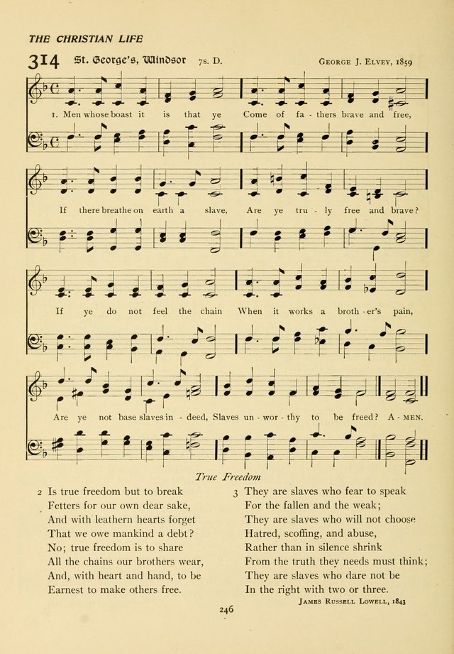 The Pilgrim Hymnal page 246