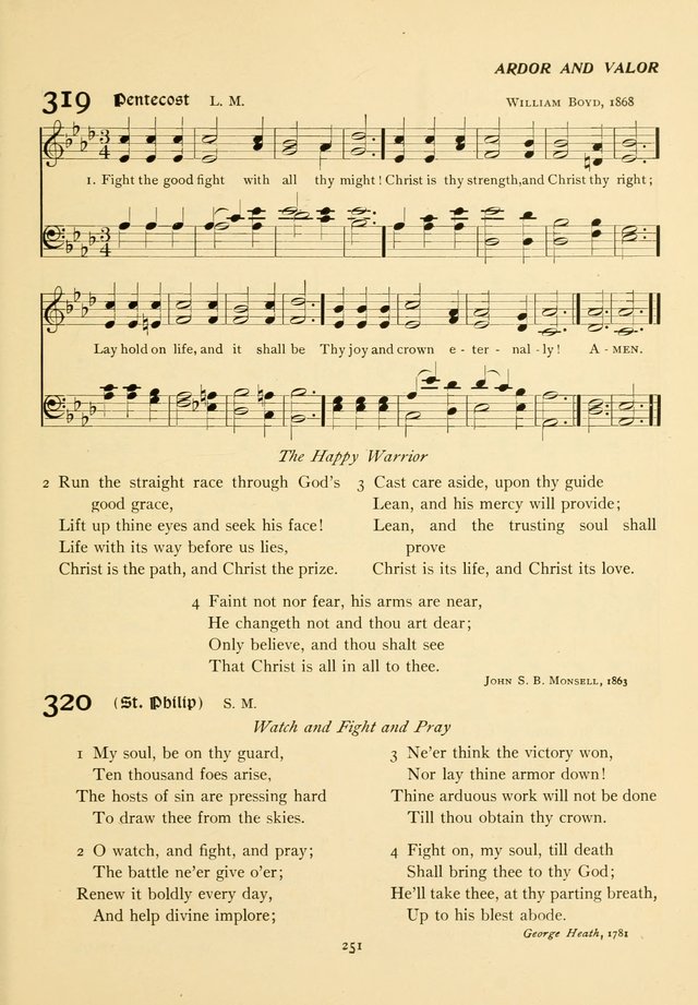 The Pilgrim Hymnal page 251