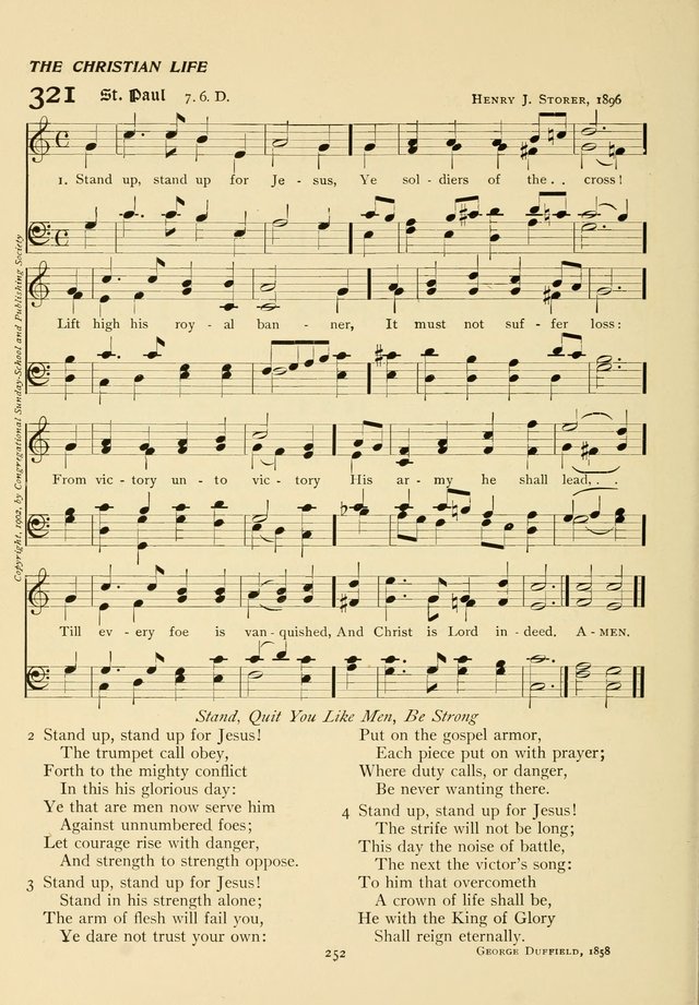 The Pilgrim Hymnal page 252