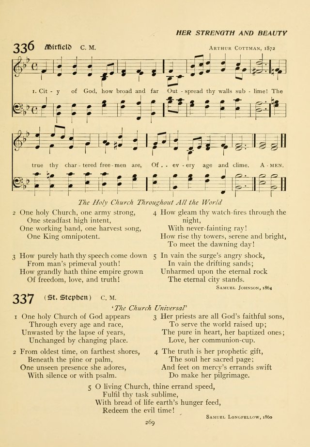 The Pilgrim Hymnal page 269