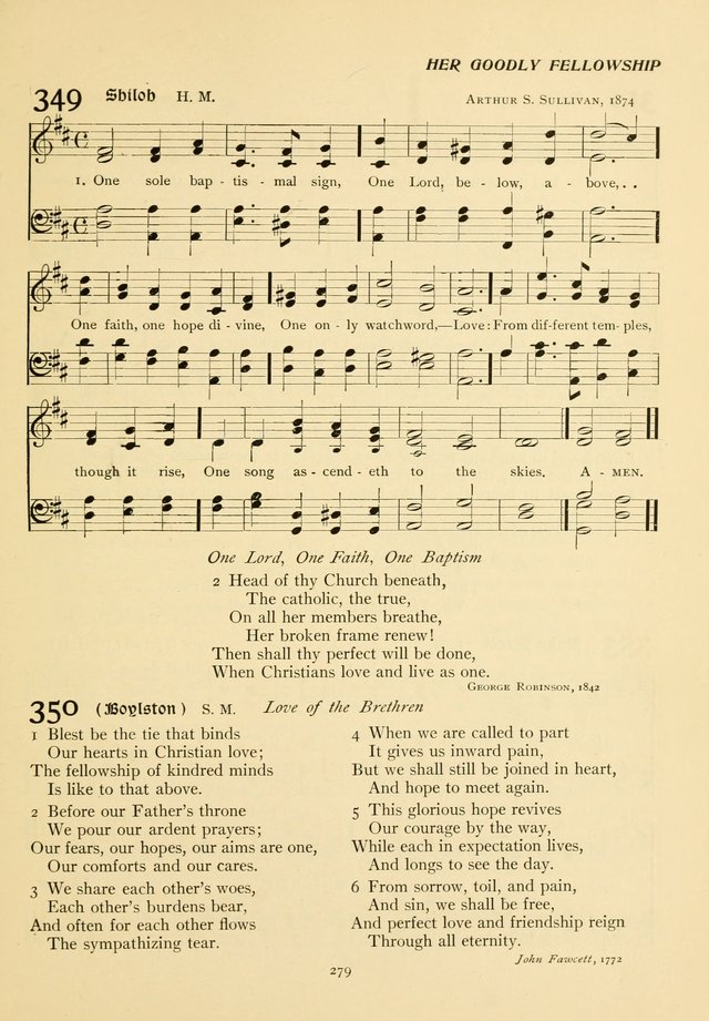 The Pilgrim Hymnal page 279