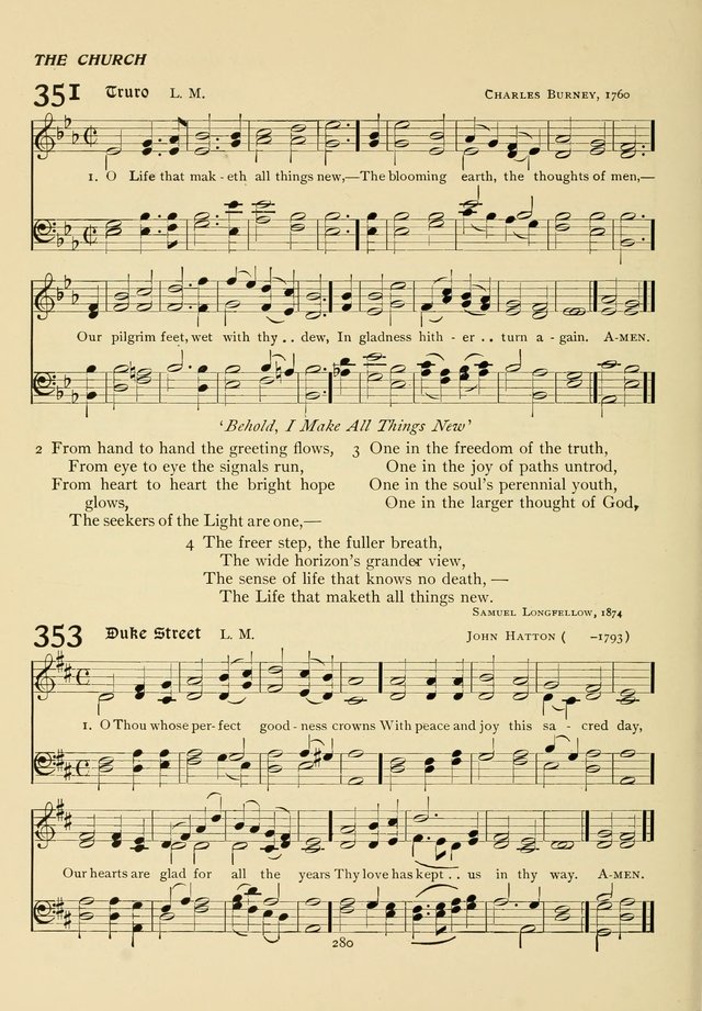 The Pilgrim Hymnal page 280