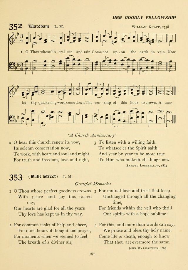 The Pilgrim Hymnal page 281