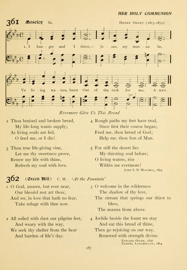 The Pilgrim Hymnal page 287