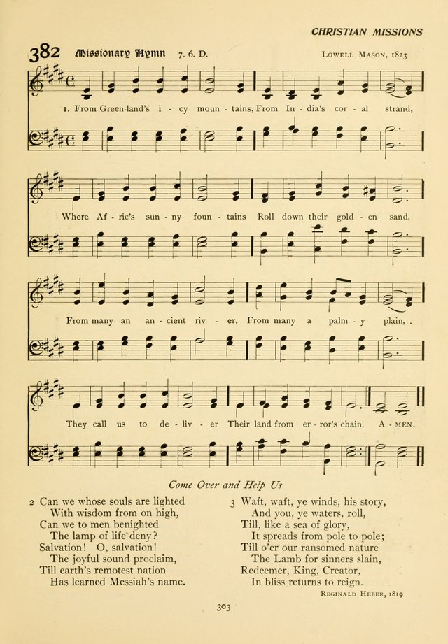 The Pilgrim Hymnal page 303