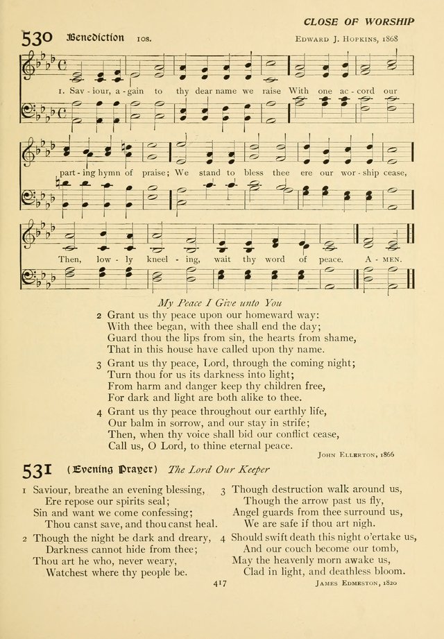 The Pilgrim Hymnal page 417
