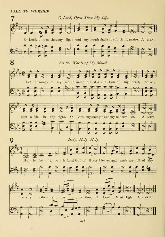 The Pilgrim Hymnal page 428