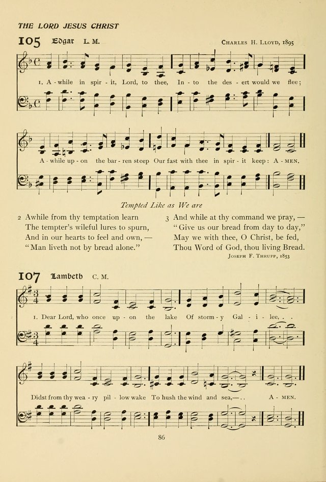 The Pilgrim Hymnal page 86