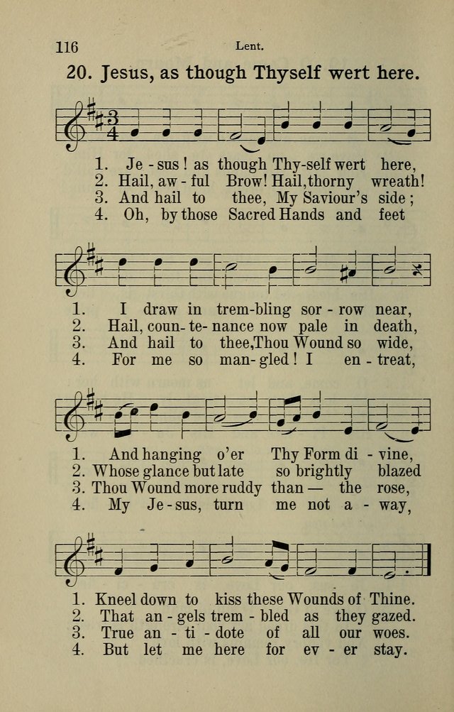 The Parish Hymnal page 116