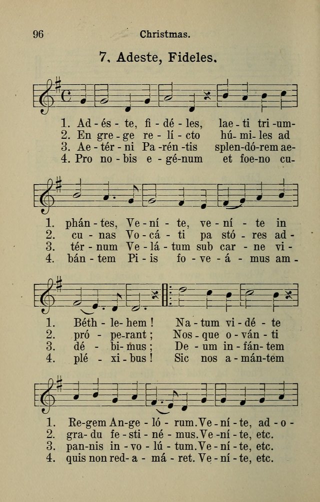 The Parish Hymnal page 96