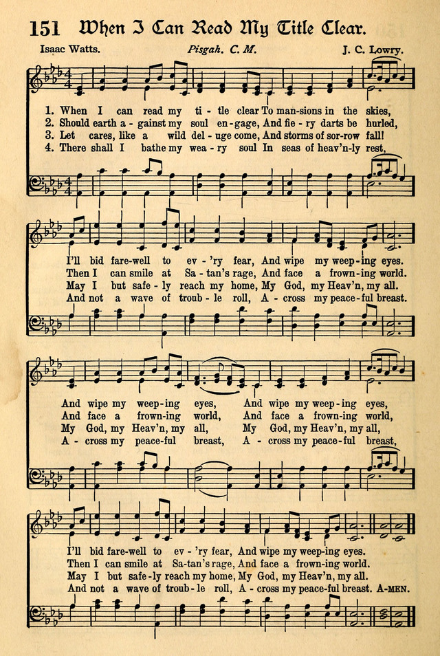 The Popular Hymnal page 108