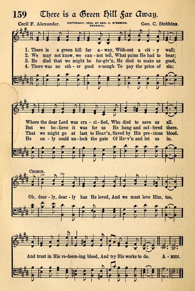 The Popular Hymnal page 116