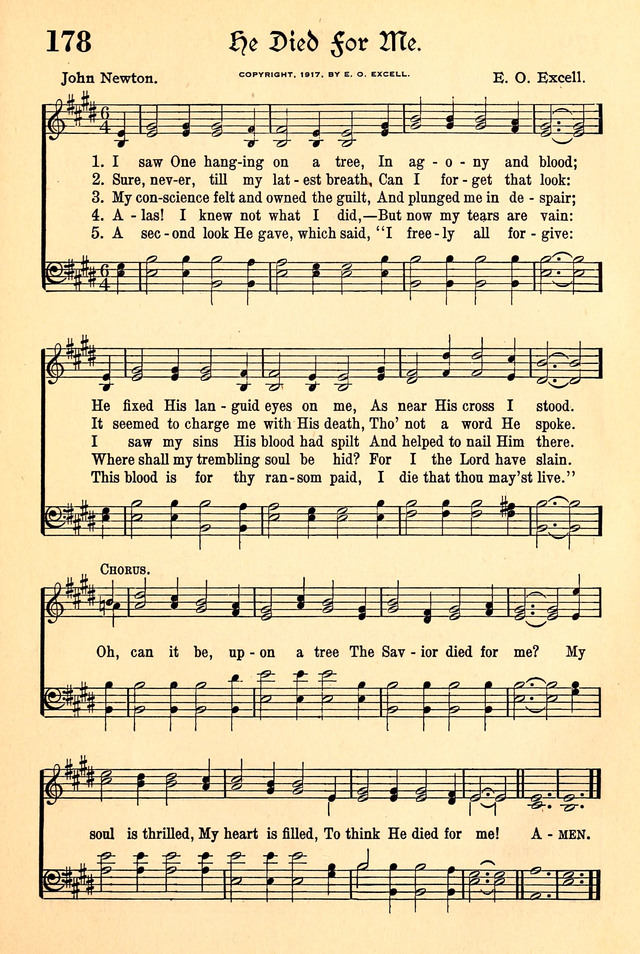 The Popular Hymnal page 135