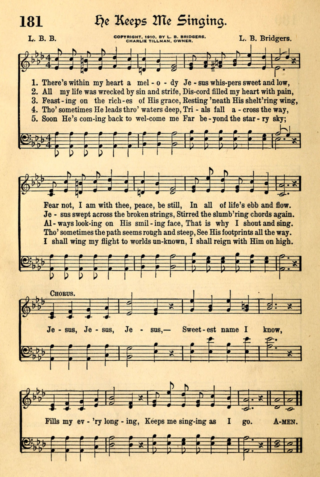 The Popular Hymnal page 138